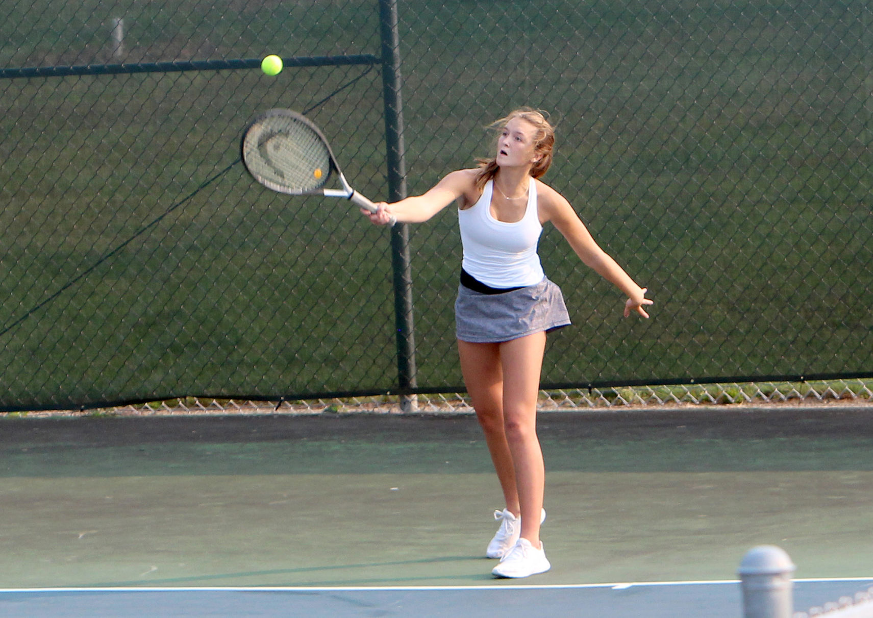 Menomonie at Chippewa Falls girls tennis 9-15-20